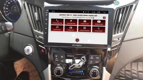 Màn hình DVD Android Hyundai Sonata 2009 - 2014 | Gotech GT8 